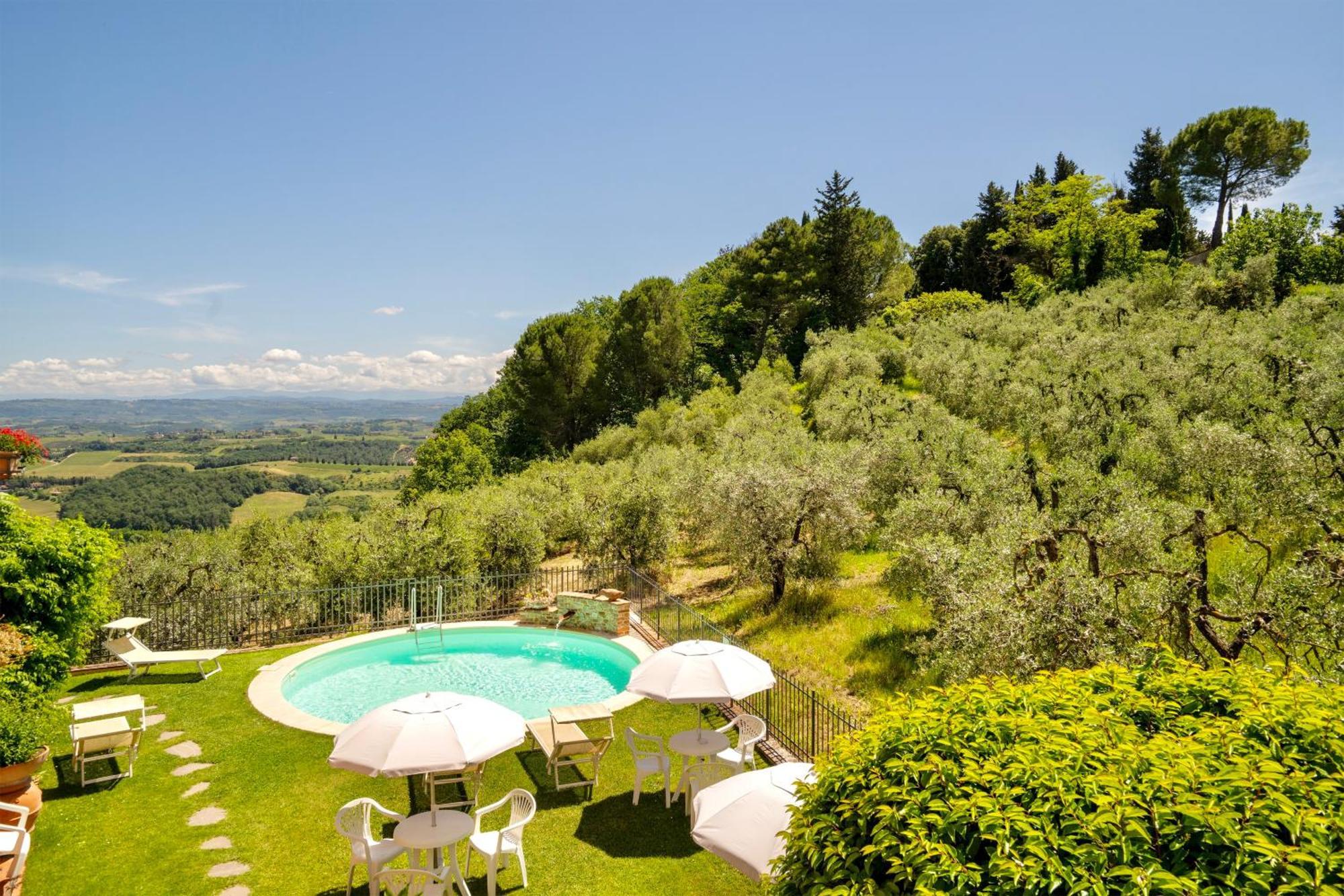 الشقق الفندقية Casa Vacanze Con Piscina A سان جيمينيانو المظهر الخارجي الصورة